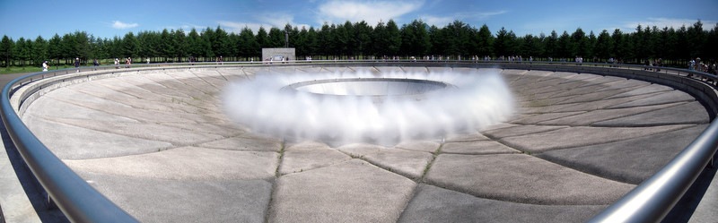 読書発電所annex 海の噴水 モエレ沼公園